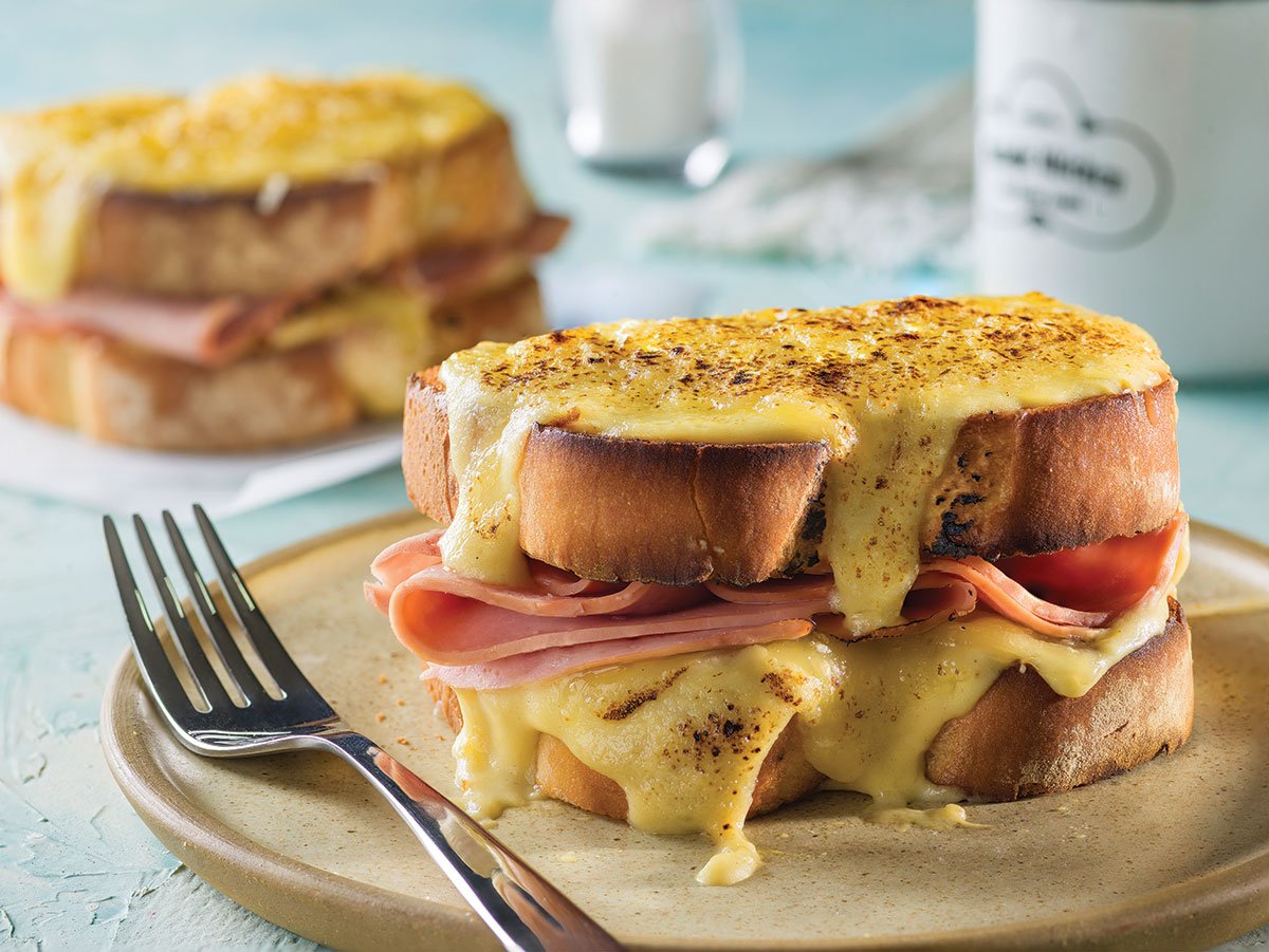 Croque Monsieur Aus Dem Backofen Croque Monsieur Campagne - Rezepte Suchen