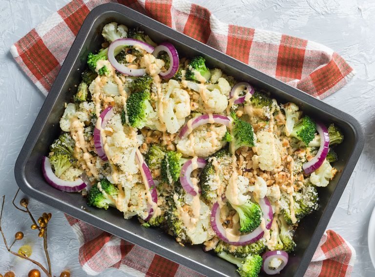 Revista Maxi - Ensalada de brocoli y coliflor