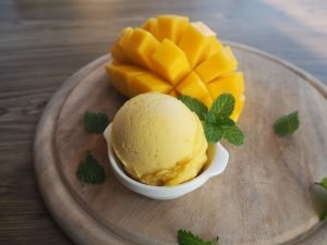 helado de mango