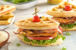 Sándwich de Waffle club