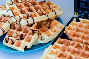 Waffles, delicias de sal y dulce