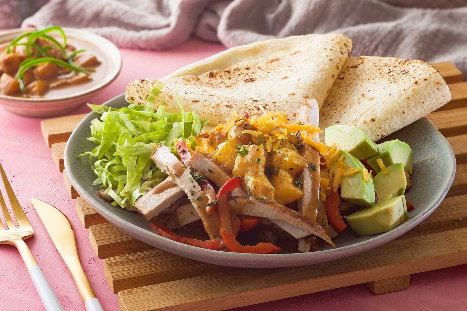 Fajitas de cerdo hawaiano con piña Revista Maxi Online