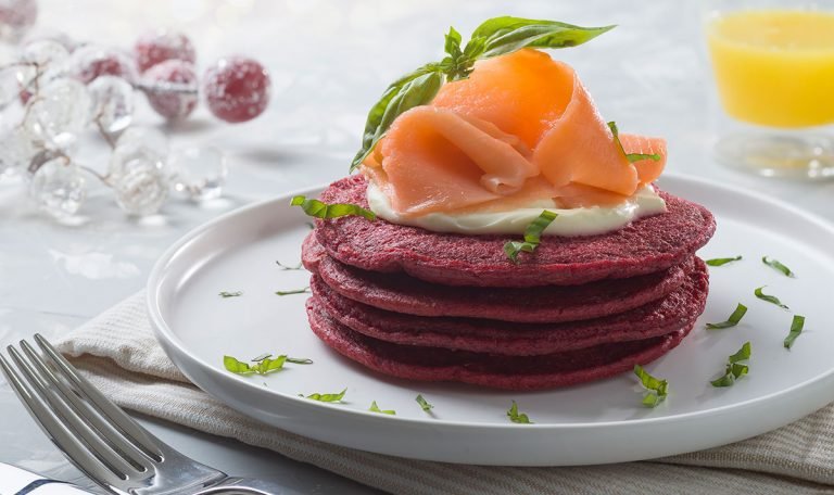 PANCAKES DE REMOLACHA