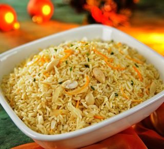 Arroz a la naranja
